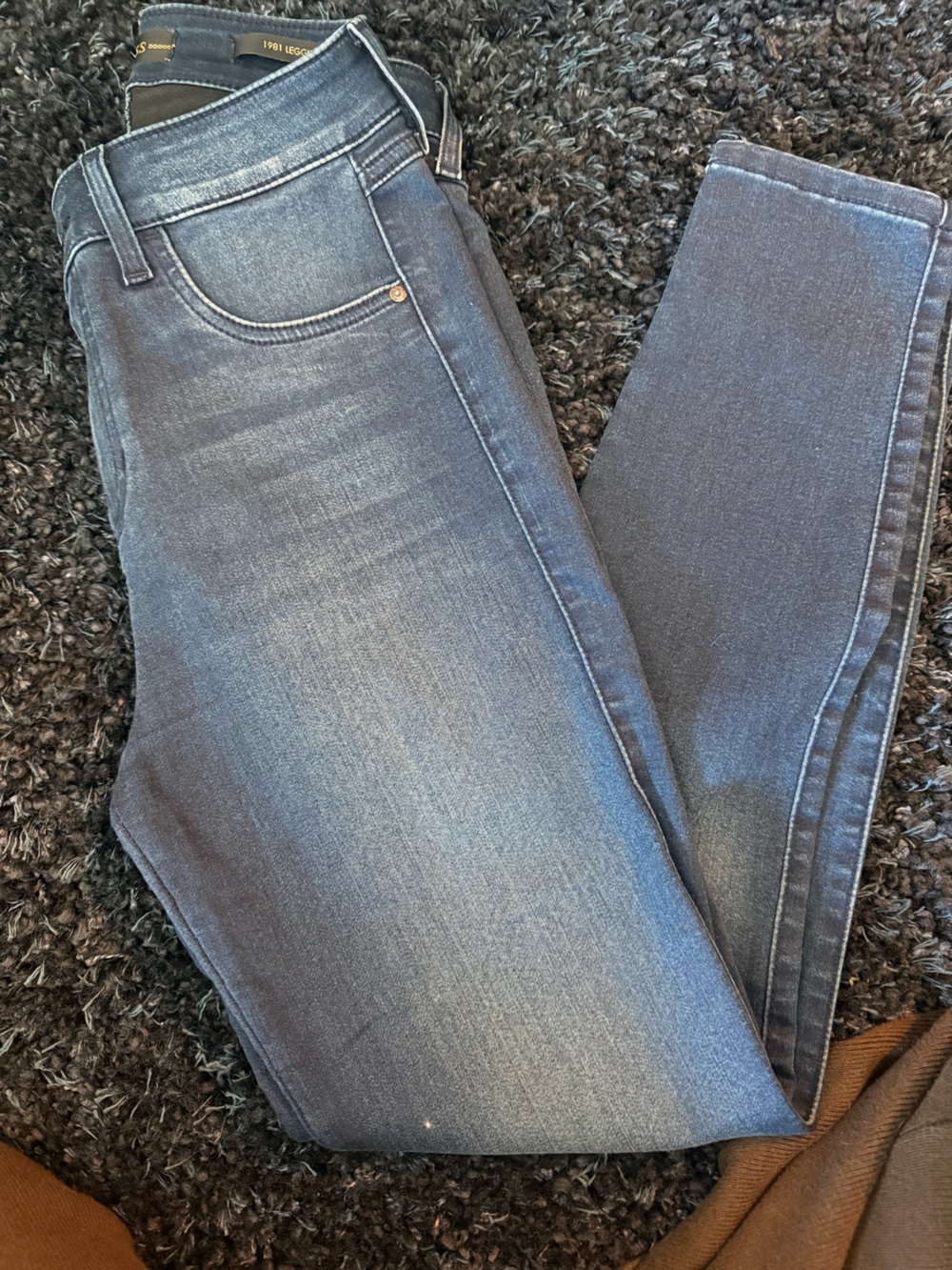 Guess 1981 Women's Dark Blue Jeans Leggings